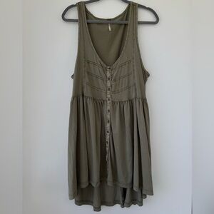Free people tank top dress